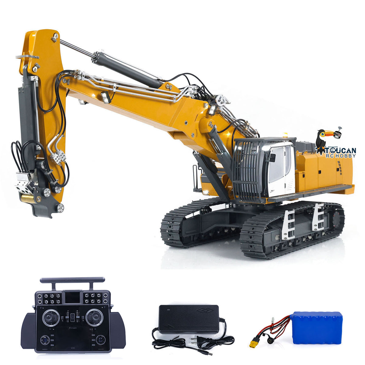 1/14 K970-301S CUT 3 Arms Hydraulic RC Excavator Radio Controlled Digg –  toucanhobby