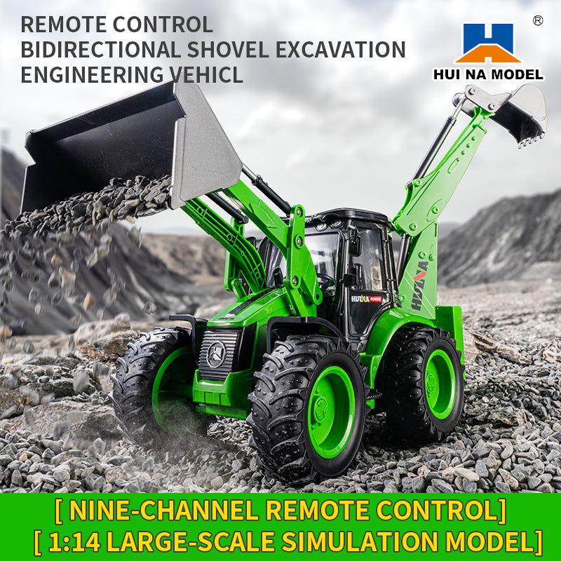 Backhoe toy remote store control