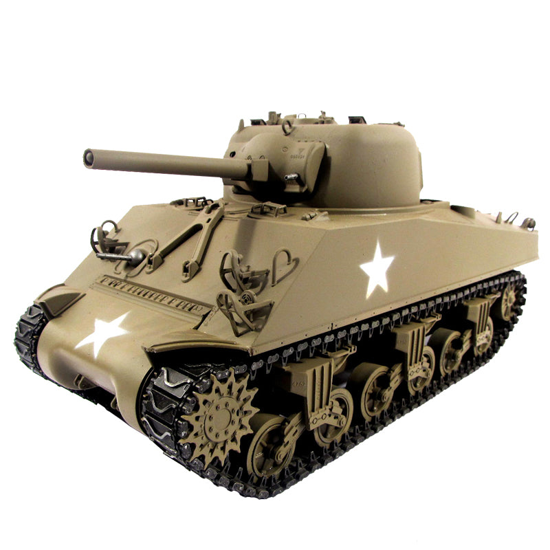 Remote control hot sale sherman tank