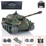 2.4Ghz Henglong 1/16 Scale TK7.0 Upgraded Jadpanther Ready To Run Remote Controlled Tank 3869 Metal Tracks Sprockets Idlers