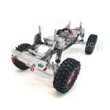 1/10 RC Cars SCX10 CNC Rock Crawler 313MM Wheelbase Chassis Remote Control Vehicles Upgraded Tires without Battery Radio Motor