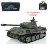 2.4Ghz Henglong 1/16 Scale TK7.0 Plastic Version German Panther V Ready To Run Radio Controlled Tank Model 3819 360 Turret