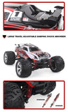 HG 2.4GHz 4X4 1/10 RC High-speed RC Rock Crawler Car Remote Control Climbing Vehicles Unassembled and Painted 30KM/H