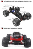 HG 2.4GHz 4X4 1/10 RC High-speed RC Rock Crawler Car Remote Control Climbing Vehicles Unassembled and Painted 30KM/H