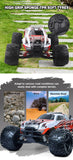 HG 2.4GHz 4X4 1/10 RC High-speed RC Rock Crawler Car Remote Control Climbing Vehicles Unassembled and Painted 30KM/H