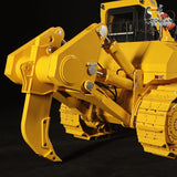 Metal JDMODEL 1/14 RC Hydraulic Bulldozer 575 Huge Dozer Smog Heavy Machine Frsky X14 Radio Battery RTR Mix Controlled Light Sound Smoke