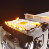 JDM 1/14 Metal RC Hydraulic Dumper 8x8 Dump Truck Remote Control Tipper 2Speed Gearbox Differential Axle JDM-65D