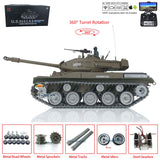 2.4Ghz Henglong 1/16 Scale TK7.0 Customized Version Walker Bulldog FPV RTR RC Model Tank 3839 Metal Road Wheels Smoke Sound BB IR