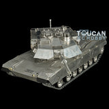 60KG 1239MM Henglong 1/8 Scale Full Metal USA M1A2 Abrams RTR RC Tank 3918 Battery with Pivot steering Light Sound