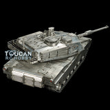 60KG 1239MM Henglong 1/8 Scale Full Metal USA M1A2 Abrams RTR RC Tank 3918 Battery with Pivot steering Light Sound