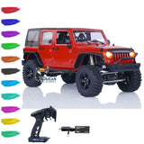 CAPO 1/18 RC Crawler Car CUB2 RTR Painted Assembled Remote Control Climbing Vehicle 2-Speed Transmission Light Sound ESC