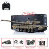 Henglong 1/16 7.0 Chinese 99A RC Tank Radio Controlled Panzer 3899A Metal Tracks W/ Linkages Armored Hobby Model DIY