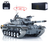 1/16 RC Tank M60W Israel Magach3 Remote Controlled Battle Tanks Metal Tracks Wheels Infrared Battle Smoke Unit 60*23*21cm