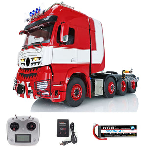 1/14 TOUCAN RC Tractor Truck for 3363 Remote Control Car 8X8 Heavy Metal Chassis 3Speed Gearbox