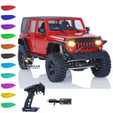 CAPO 1/18 RC Crawler Car CUB2 RTR Painted Assembled Remote Control Climbing Vehicle 2-Speed Transmission Light Sound ESC