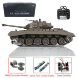 2.4GHz Henglong 1/16 Scale TK7.0 Upgraded Mental Version M26 Pershing Raedy To Run RC Tank Model 3838 Metal Sprcokets Idlers