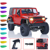 CAPO 1/18 RC Crawler Car CUB2 RTR Painted Assembled Remote Control Climbing Vehicle 2-Speed Transmission Light Sound ESC