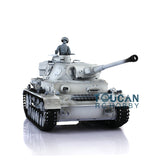 2.4G Henglong 1/16 TK7.0 Plastic German Panzer IV F2 RTR RC BB IR Model Tank 3859 W/ 360 Turret Tracks Sprockets Idlers Sound