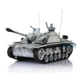 1/16 TK7.0 Customized Ver Henglong Stug III Ready To Run FPV Remote Controlled BB IR Tank Model 3868 W/ Metal Tracks Wheels