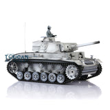 1/16 Scale TK7.0 Upgraded 2.4Ghz Henglong Panzer III L Mental Version RTR RC Tank Model 3848 with 360 Turret Smoke Sound BB IR