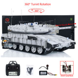 Heng Long Plastic RC Main Battle Tank 1/16 IDF Merkava MK IV 3958 Remote Control Panzer Military Vehicles BB Combating