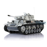 1/16 TK7.0 Customized VersionHenglong Panzer III L Ready To Run Remote Controller Model Tank 3848 Metal Track Wheels BB IR FPV