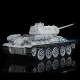 1/16 Scale TK7.0 Henglong Plastic Soviet T34-85 Remote Controlled Ready To Run BB IR Tank 3909 W/ 360 Turret Gearbox FPV Smoke