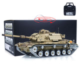 1/16 Tongde M60A1 ERA USA RC Infrared Battle Tank Painted and Assembled Radio Control Military Model Metal Wheel Track 60*23*21cm