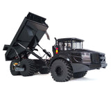 XDRC 1/14 6X6 Remote Control Dumper Car RC Hydraulic Articulated Truck Model With Servo Motor Sound Light Hydraulic System