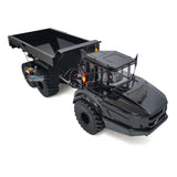 XDRC 1/14 6X6 Remote Control Dumper Car RC Hydraulic Articulated Truck Model With Servo Motor Sound Light Hydraulic System