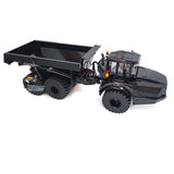 XDRC 1/14 6X6 Remote Control Dumper Car RC Hydraulic Articulated Truck Model With Servo Motor Sound Light Hydraulic System