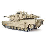 Full Metal Military RC Tank Model 1/16 Scale Abrams M1A2 3918 TUSK II Electronic Vehicles Wheels Upper Hull Chassis Speaker