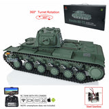 1/16 Scale TK7.0 Plastic Henglong FPV KV-1 Remote Controlled Ready To Run Model Tank 3878 360 Turret Steel Gearbox Tracks Idlers