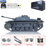 2.4Ghz Henglong 1/16 Tk7.0 Upgraded FPV German Stug III RTR Remote Controlled BB IR Tank 3868 Metal Tracks Sprockets Idlers Smoke