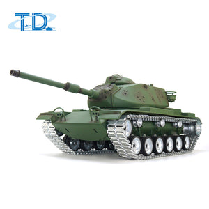 TD M60A3 USA 1/16 RC Tank Remote Control Battle Tanks Metal Wheel Track Sprocket Painted and Assembled 60*23*21cm