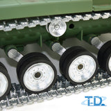 TD M60A3 USA 1/16 RC Tank Remote Control Battle Tanks Metal Wheel Track Sprocket Painted and Assembled 60*23*21cm