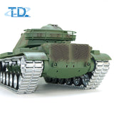 TD M60A3 USA 1/16 RC Tank Remote Control Battle Tanks Metal Wheel Track Sprocket Painted and Assembled 60*23*21cm