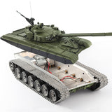 Henglong 1/16 Russia T72 RC RTR IR TK7.1 Tank 3939 Metal Chassis Tracks Sprockets Idlers Road Wheels 360 Turret Barrel Recoil Flash