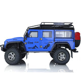 CN Stock Second-hand 99%New 1/10 RC Crawler Car 4x4 Off-road Climbing Vehicle P411 9KG Servo ESC 2speed Gear