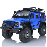 CN Stock Second-hand 99%New 1/10 RC Crawler Car 4x4 Off-road Climbing Vehicle P411 9KG Servo ESC 2speed Gear