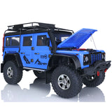 CN Stock Second-hand 99%New 1/10 RC Crawler Car 4x4 Off-road Climbing Vehicle P411 9KG Servo ESC 2speed Gear