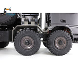 1/14 JDM Model Arocs Metal 8x8 Remote Control Off-Road Vehicle RC Tractor Truck JDM-189 Light Diff Lock Servo