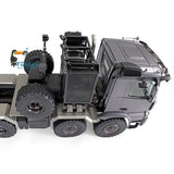 1/14 JDM Model Arocs Metal 8x8 Remote Control Off-Road Vehicle RC Tractor Truck JDM-189 Light Diff Lock Servo