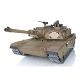 2.4G Henglong 1/16 TK7.0 M1A2 Abrams Radio Controlled Ready To Run IR Tank 3918 360 Turret Barrel Recoil Metal Tracks Sprockets