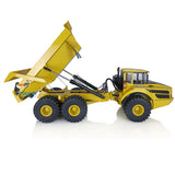 Free Fast Shipping 1/14 6*6 Metal A40G Hydraulic Lifting RC Articulated Truck Dumper Tipper Ready To Run Emulated Model