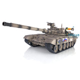 Customized Ver Henglong 1/16 TK7.0 Russian T90 Remote Controlled Ready To Run Tank 3938 W/ 360 Turret Metal Road Wheels FPV