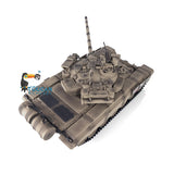 2.4G Henglong 1/16 Scale TK7.0 Russian T90 Ready To Run Radio Controlled Tank 3938 W/ 360 Turret Plastic Tracks Sprockets Idlers