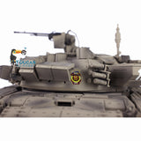 2.4Ghz Henglong 1/16 Scale TK7.0 Russian T90 RTR RC Tank 3938 W/ 360 Turret Red Eyes Metal Tracks Sprockets Idlers Smoke Sound