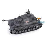 2.4G Henglong 1/16 TK7.0 Plastic German Panzer IV F2 RTR RC BB IR Model Tank 3859 W/ 360 Turret Tracks Sprockets Idlers Sound