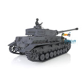 2.4Ghz Henglong 1/16 TK7.0 Plastic Panzer IV F2 RC RTR Model Tank 3859 W/ Steel Gearbox 360 Turret Smoke Sound Tracks FPV